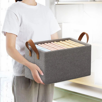 Declutter Your Home with the Premium Fabric Storage Box!