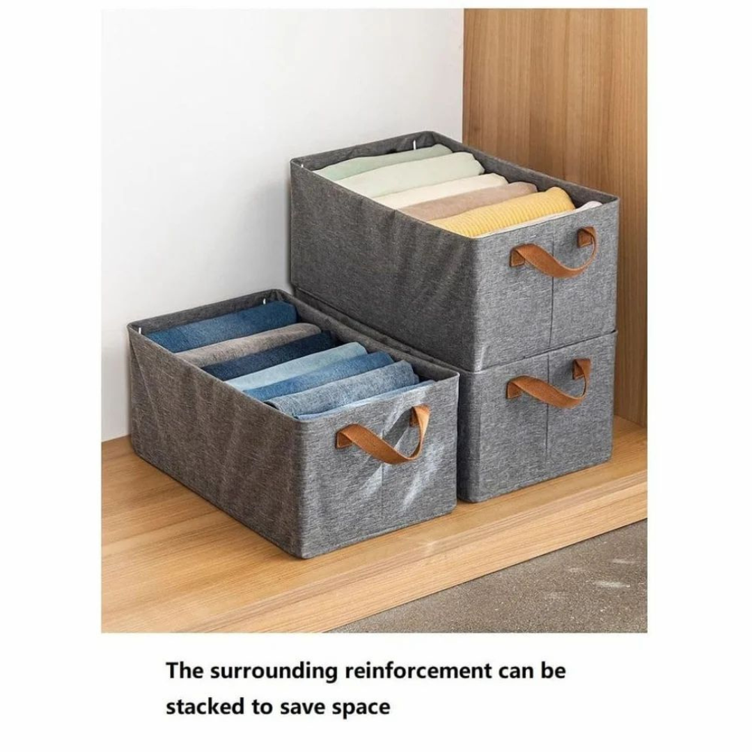 Declutter Your Home with the Premium Fabric Storage Box!