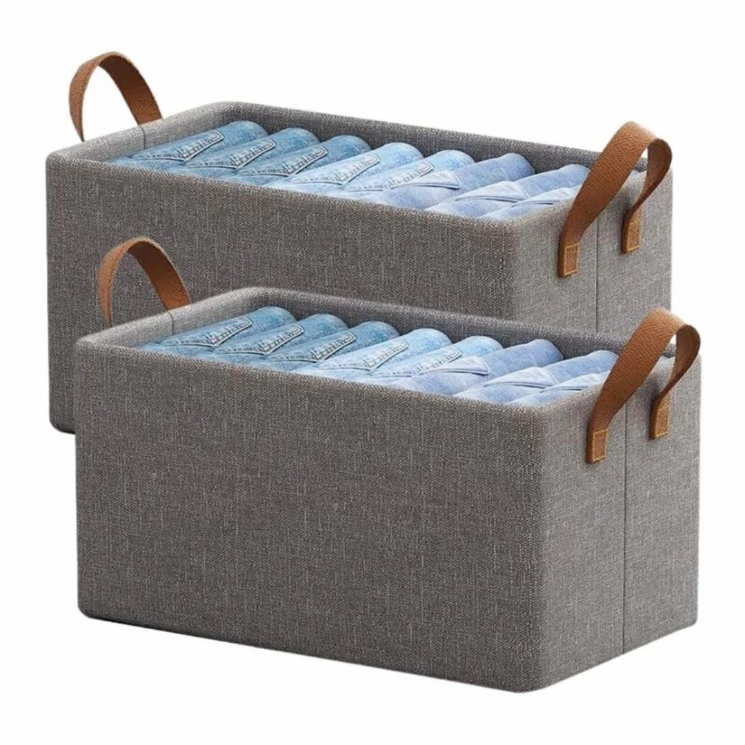 Declutter Your Home with the Premium Fabric Storage Box!