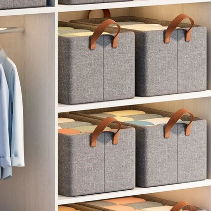 Declutter Your Home with the Premium Fabric Storage Box!