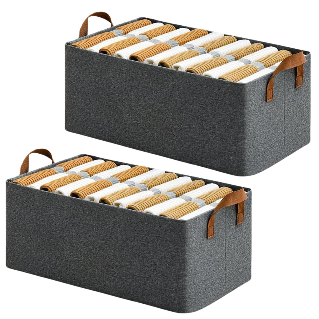 Declutter Your Home with the Premium Fabric Storage Box!