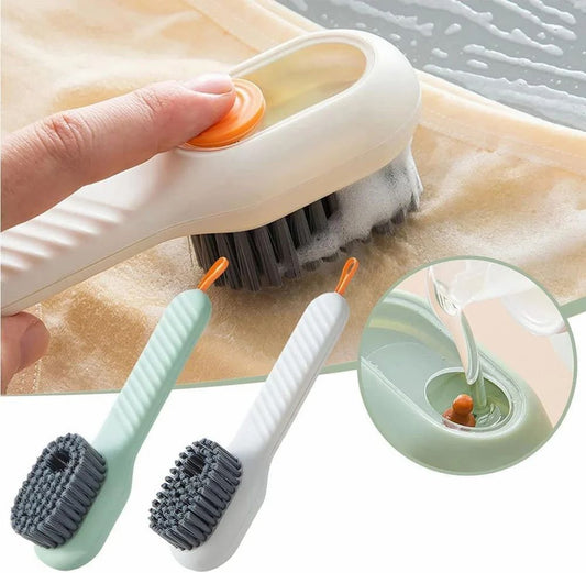 Effortless Cleaning with the Multipurpose Liquid Dispensing Brush!