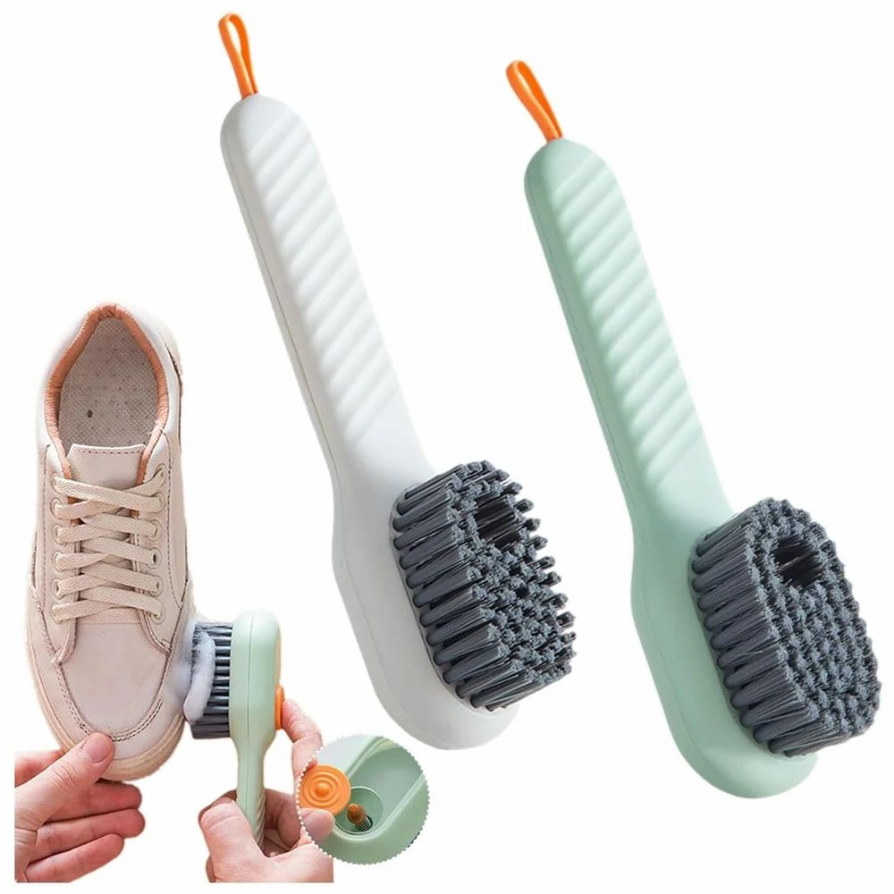 Effortless Cleaning with the Multipurpose Liquid Dispensing Brush!